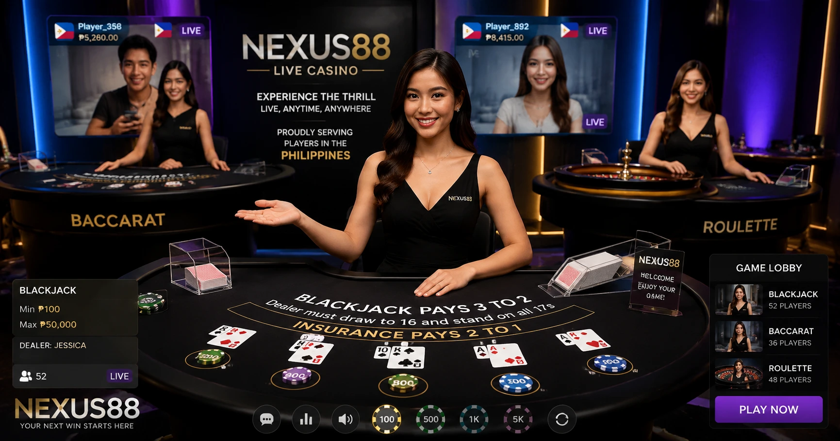 Experience the Thrill of Nexus88 Live Casino in the Philippines - image 1 Experience the Thrill of Nexus88 Live Casino in the Philippines - image 1